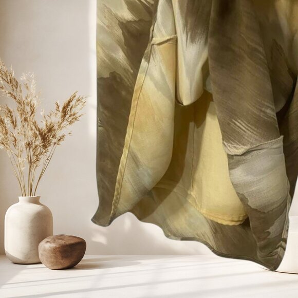 Rene Margo Spaghetti Strap Abstract Pattern Sundress Size Large - Picture 6 of 12